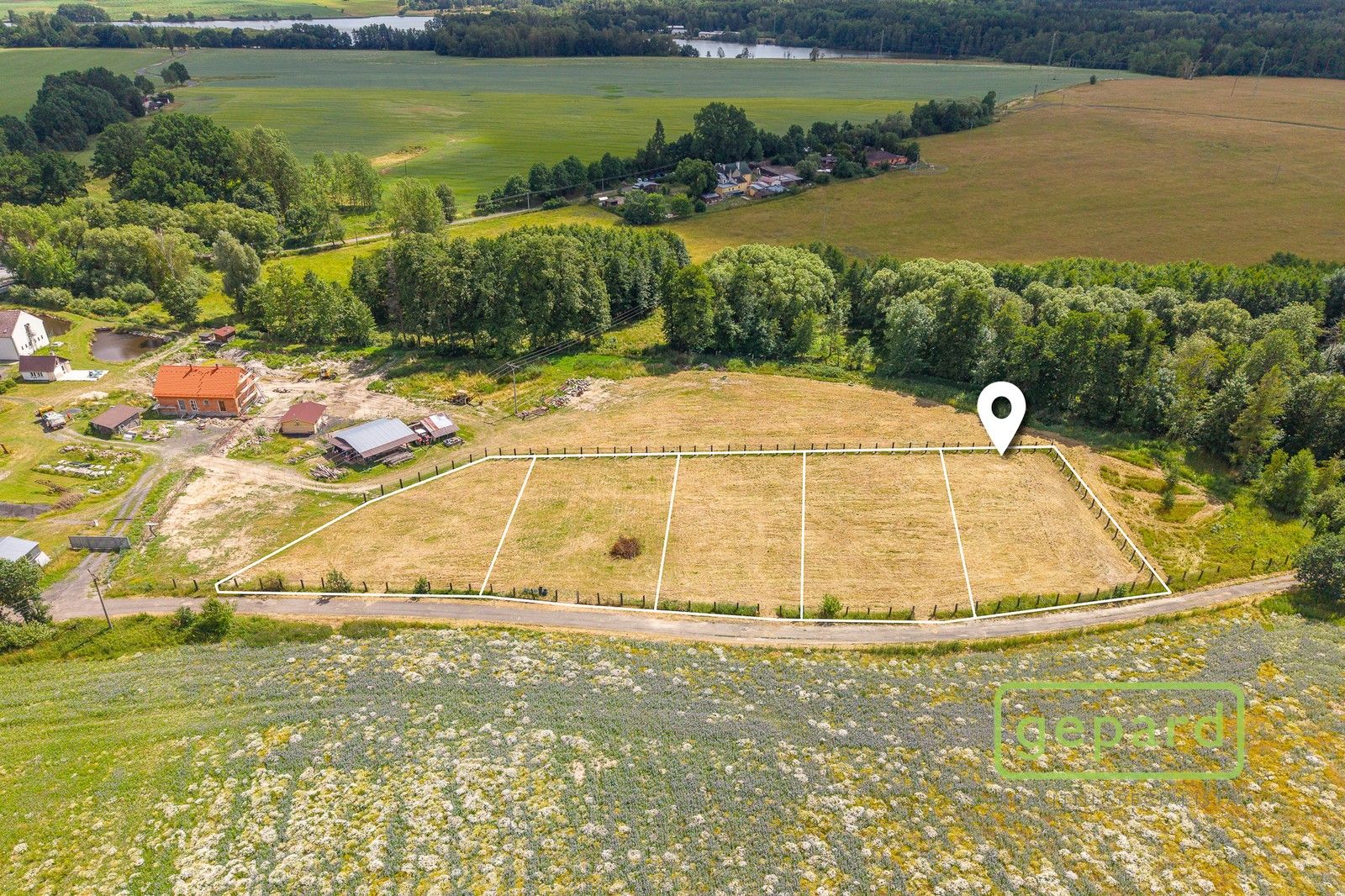 Pozemek pro bydlení, 1 021 m²