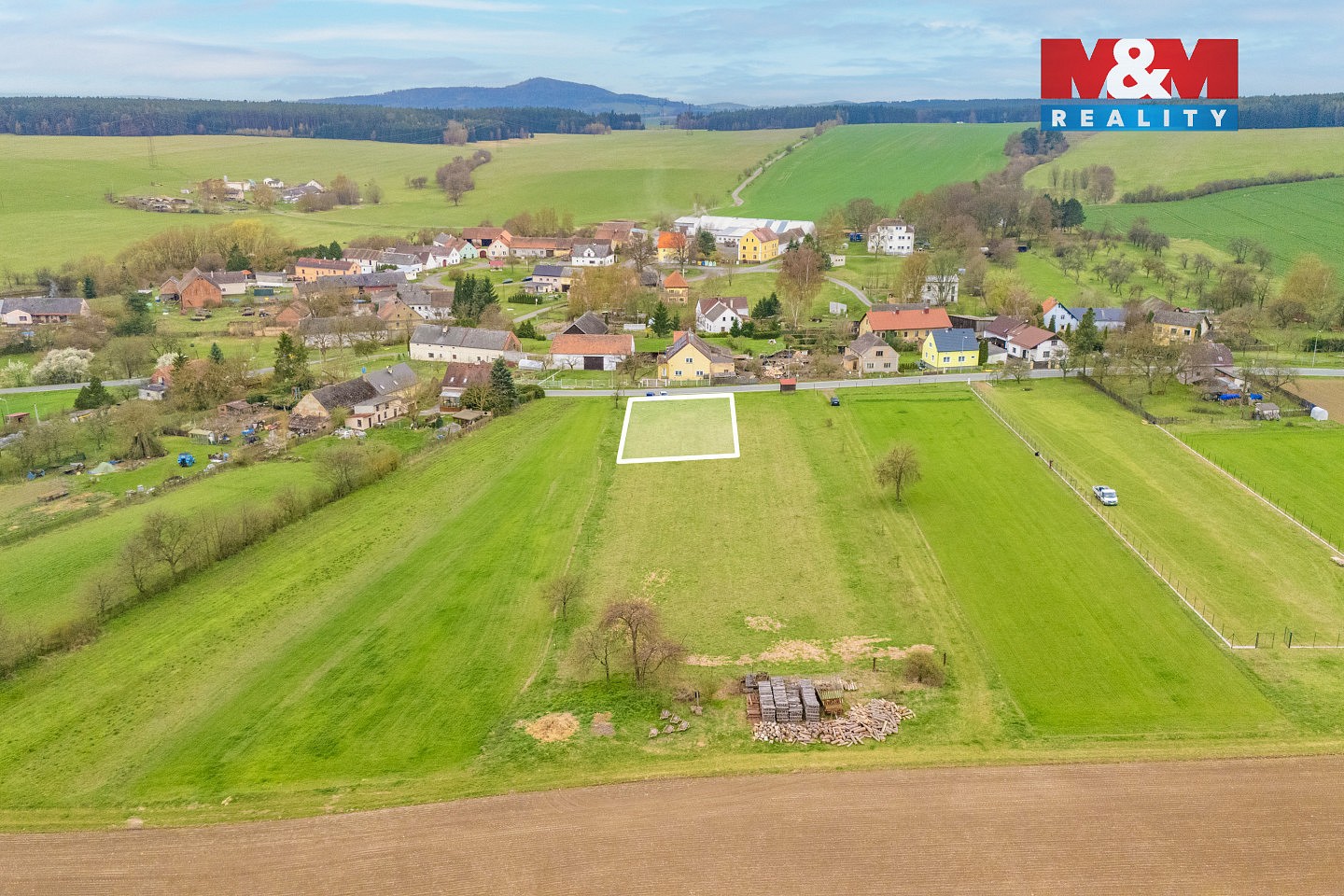 Prodej pozemek pro bydlení - Horní Kozolupy, okres Tachov - 2