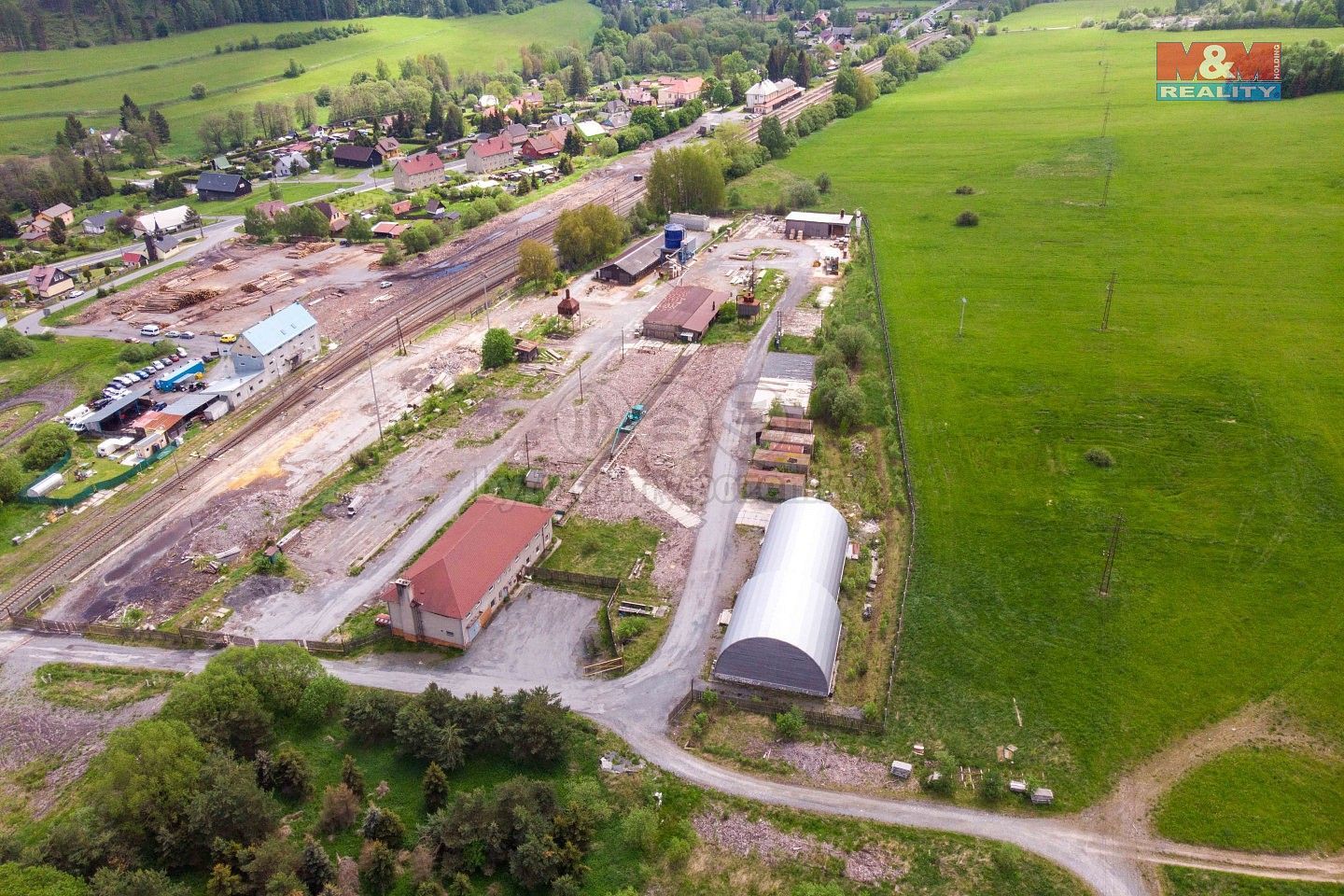 Obchodní prostory, Valšov, okres Bruntál, 23 997 m² - 1