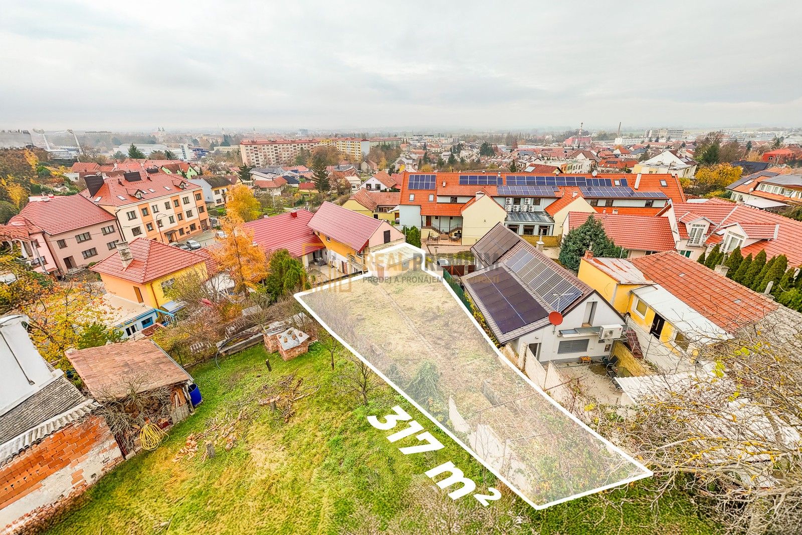 Pozemky pro bydlení, Uherské Hradiště, 317 m²