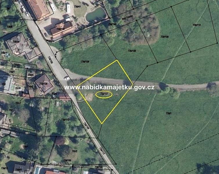 Pozemek pro bydlení, 1 341 m²