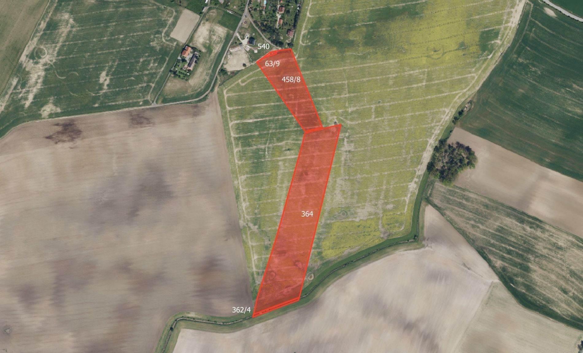 Zemědělský pozemek, 15 288 m²