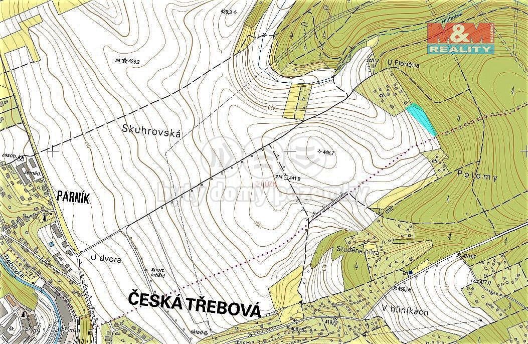 Prodej louka - Česká Třebová - Parník, okres Ústí nad Orlicí, Pardubický kraj - 2