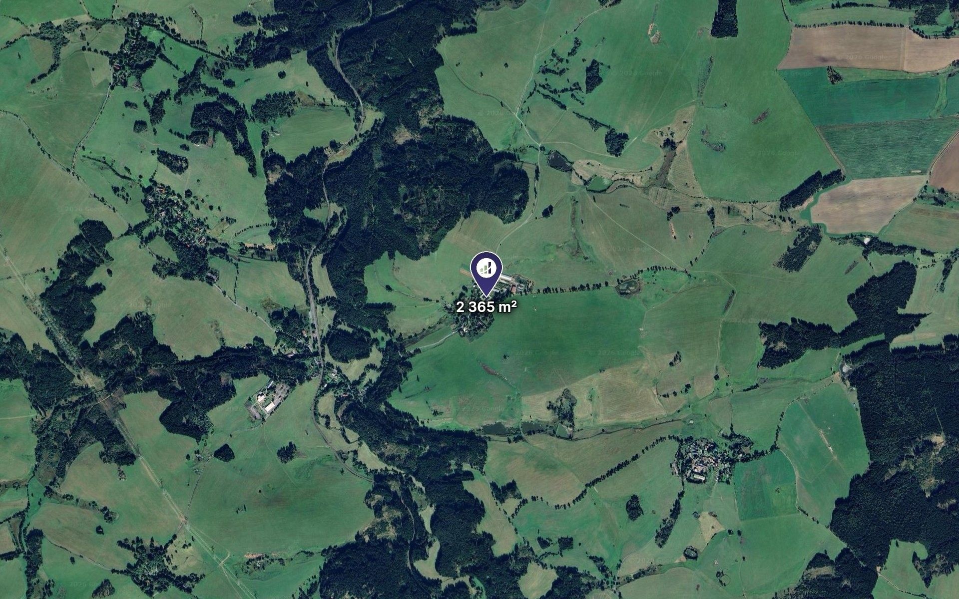 Pozemky pro bydlení, Teplá, 2 365 m² - 2