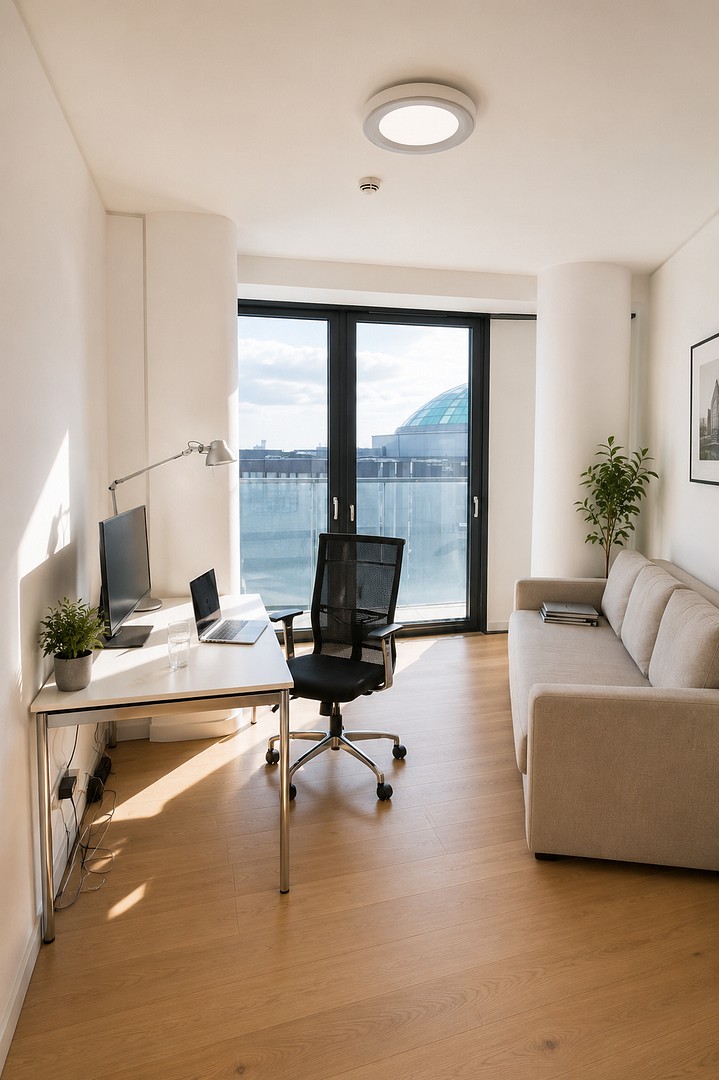 3+1, Europa-Allee 2 Frankfurt am Main Gallus Hessen 60327, 81 m² - 1