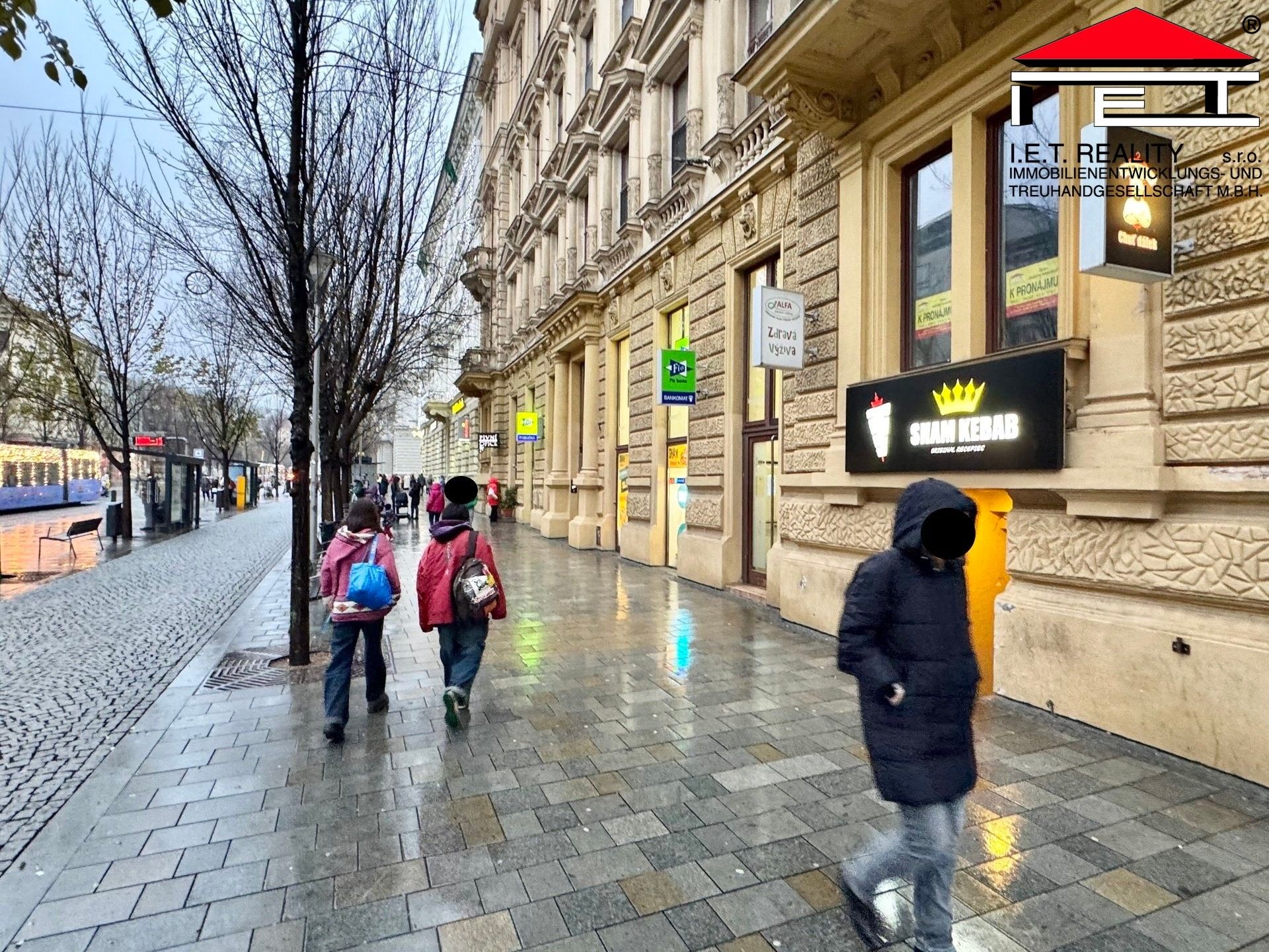 Pronájem obchodní prostory - Joštova, Brno, 86 m²