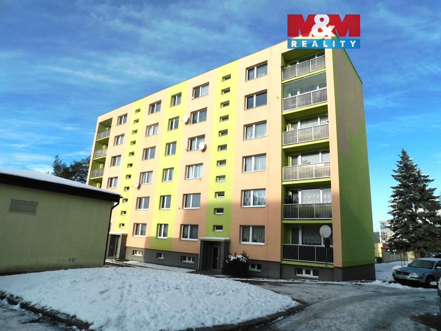 3+1, Nádražní, Nové Město pod Smrkem, 72 m²