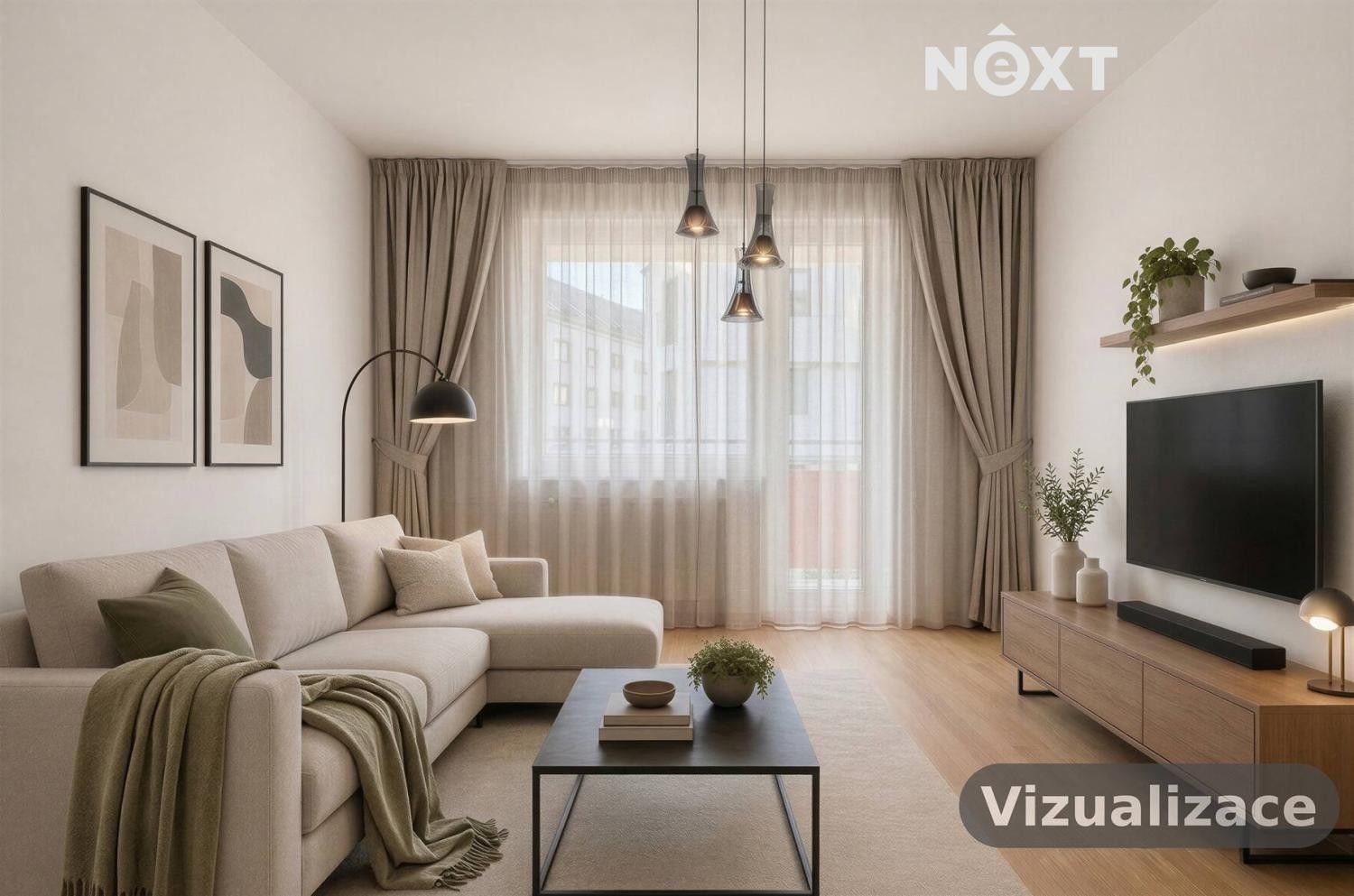 Byt 2+1 · 45 m² · Jar. Haška 1516, České Budějovice 3 - 4