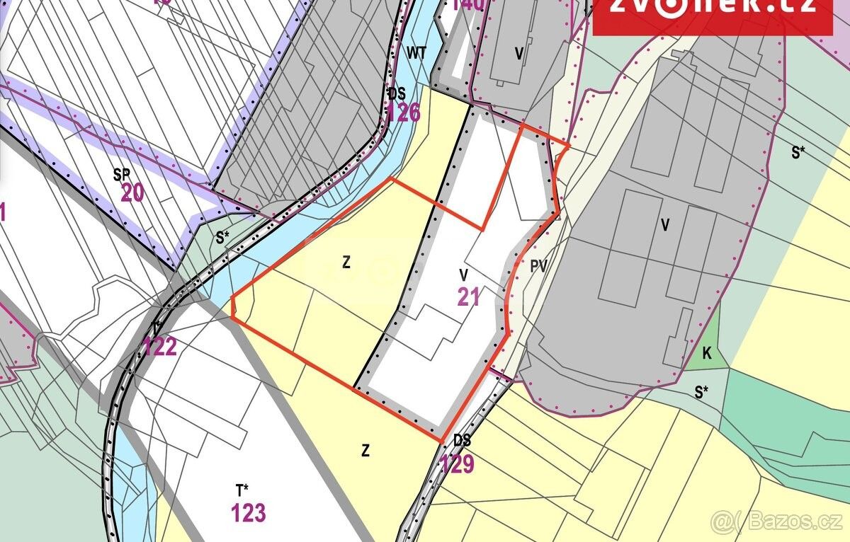 Pozemky pro bydlení, Březová, 763 15