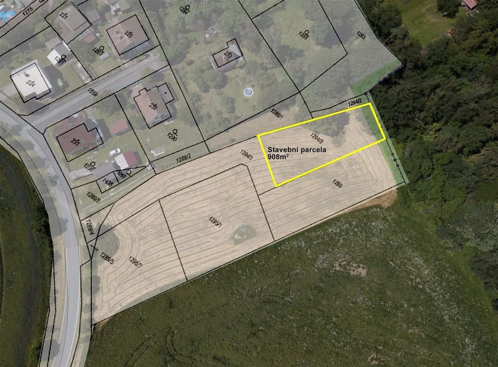 Pozemky pro bydlení, Zavidov