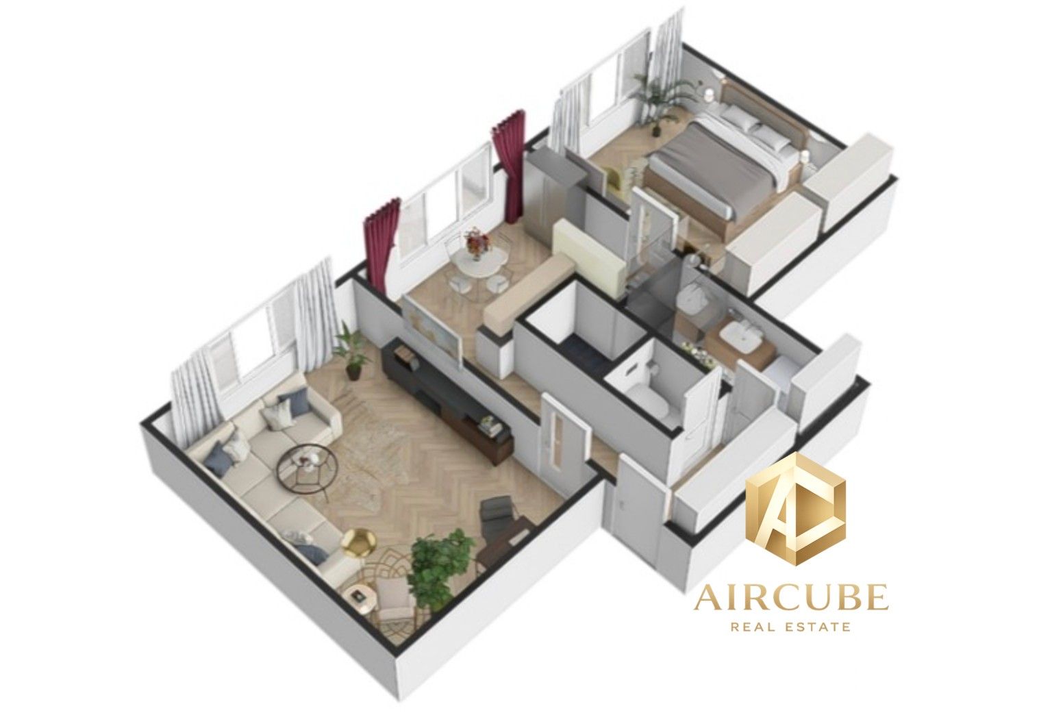 Byt 2+1 · 59 m² · Krhanická, Praha Kamýk - 3