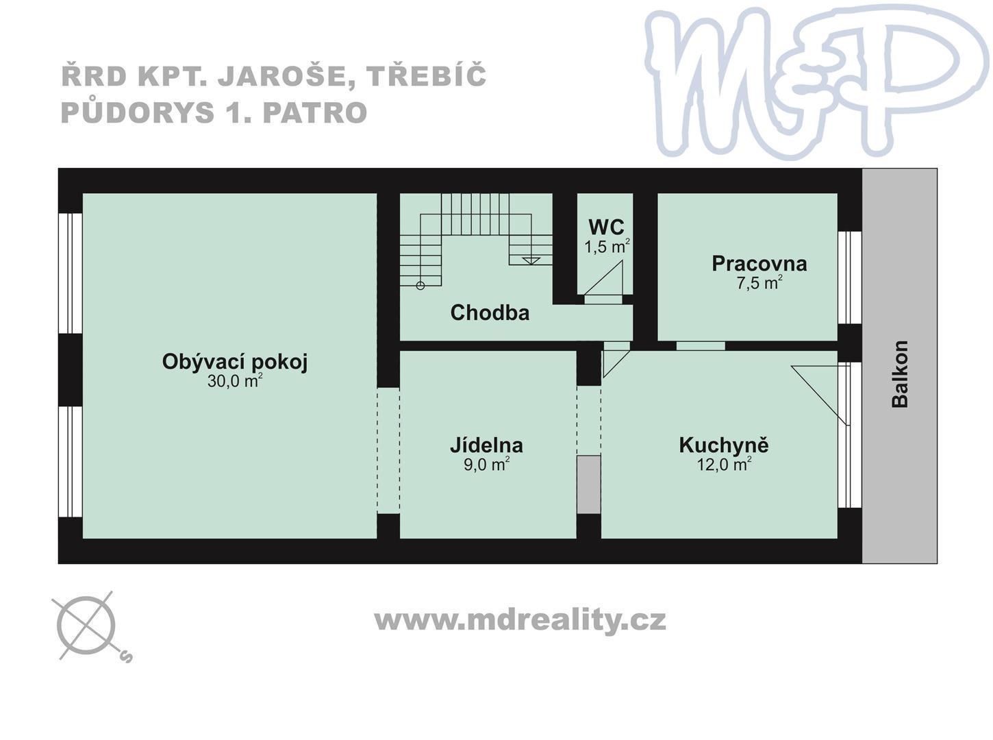 Prodej dům - Kpt. Jaroše, Nové Dvory, Třebíč, Česko, 297 m²
