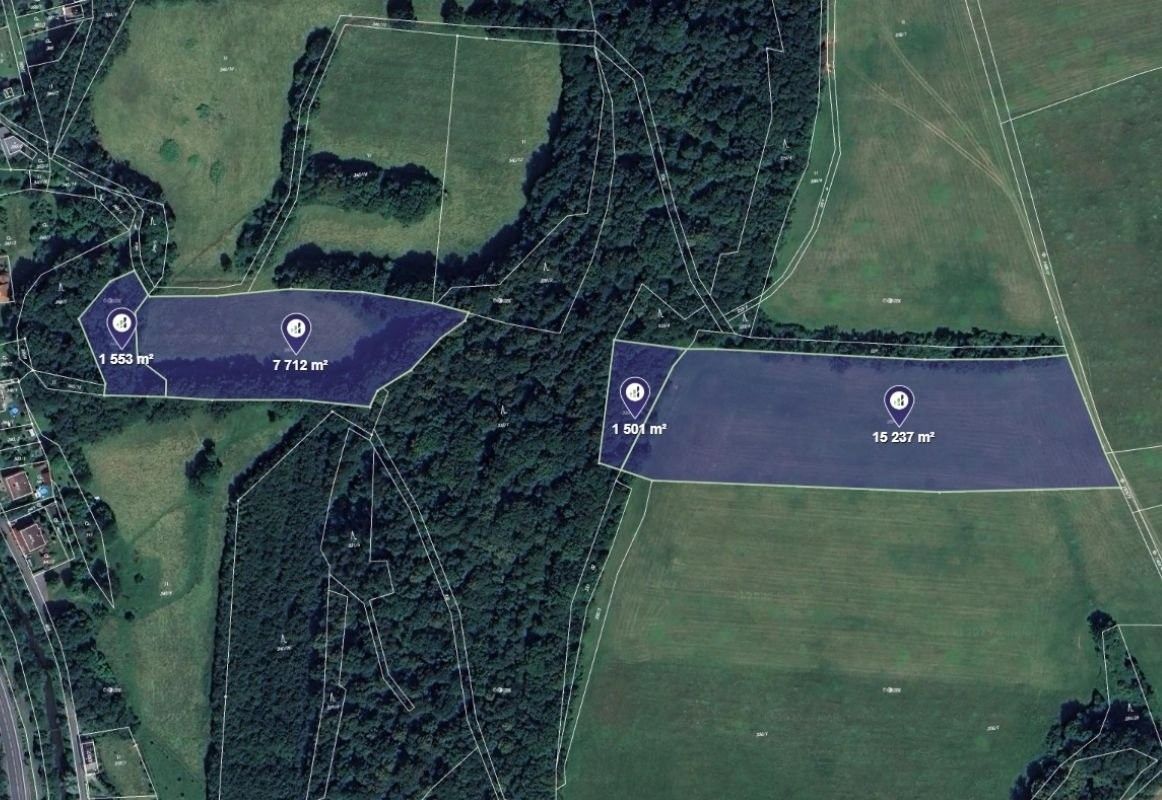 Zemědělské pozemky, Nový Jičín, 891 m² - 2