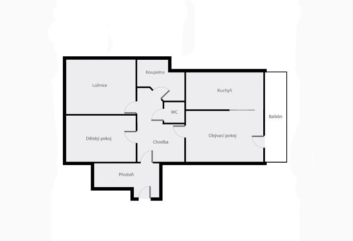 Pronájem byt 3+1 - Neustupného, Praha, 76 m²