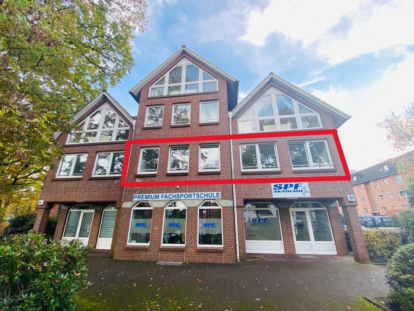 Kanceláře, Harksheider Weg 86, , Šlesvicko-Holštýnsko, 72 m² - 1