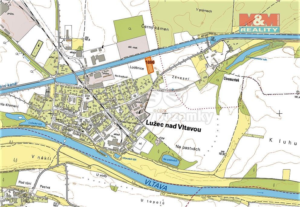 Pozemky pro bydlení, Lužec nad Vltavou, okres Mělník, Středočeský kraj - 2