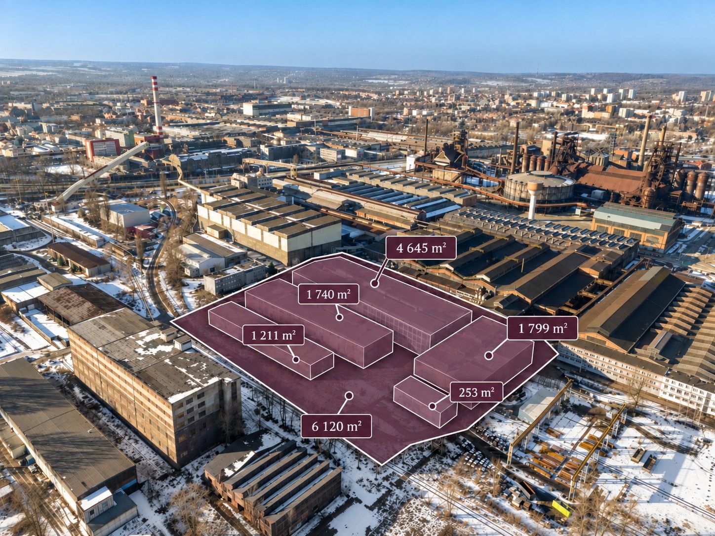Výrobní prostory · 16 009 m² · Ostrava - 3