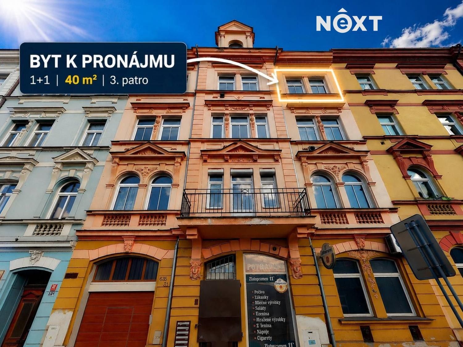 1+1, Kamenická 635, Děčín II-Nové Město, 35 m² - 2