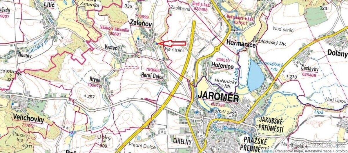 Prodej pozemek pro bydlení - Jaroměř, 551 01 - 5