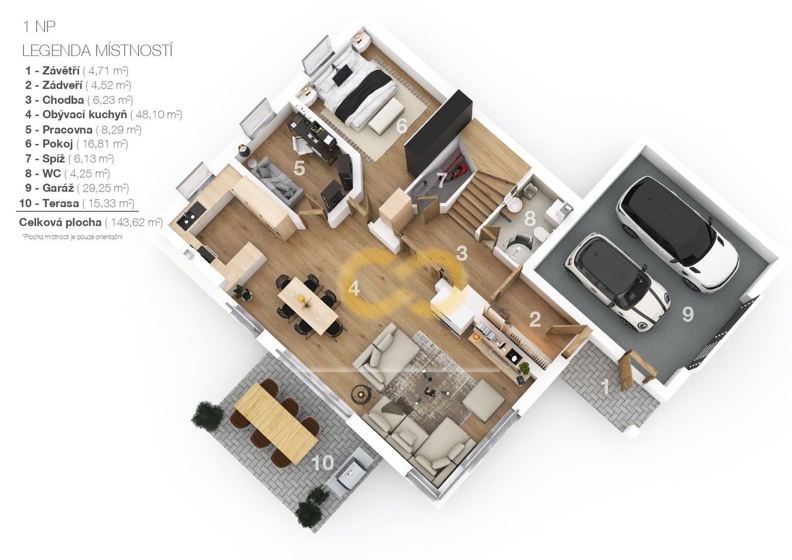 Prodej rodinný dům - Mořina, 239 m²