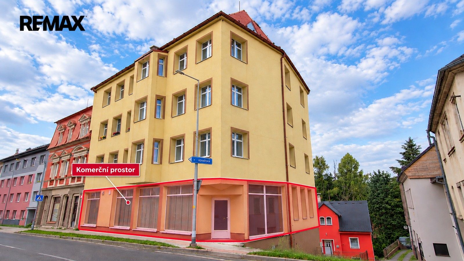 Obchodní prostory, Úzká 165, Vejprty, 170 m² - 1