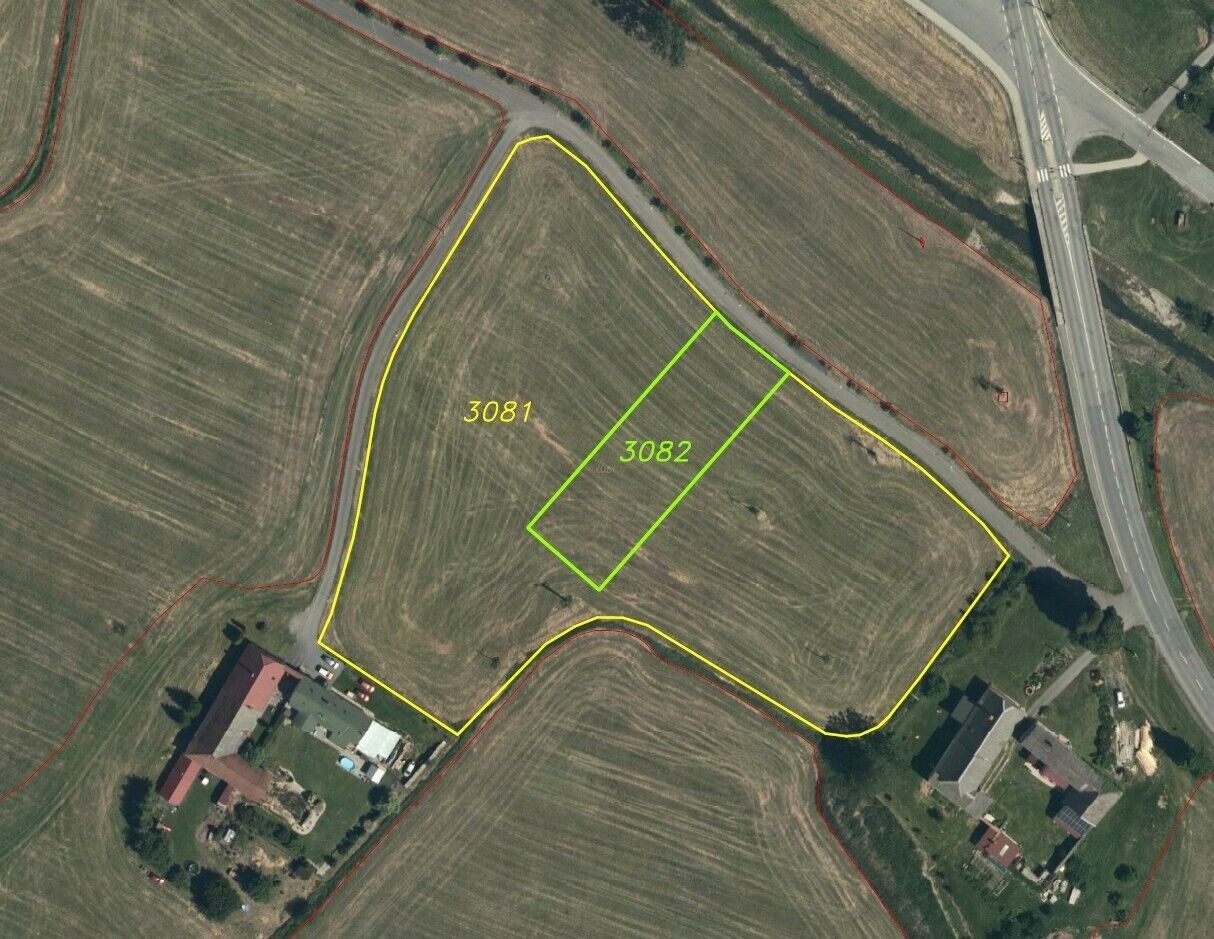 Pozemek · 15 629 m² · Linhartice - 3