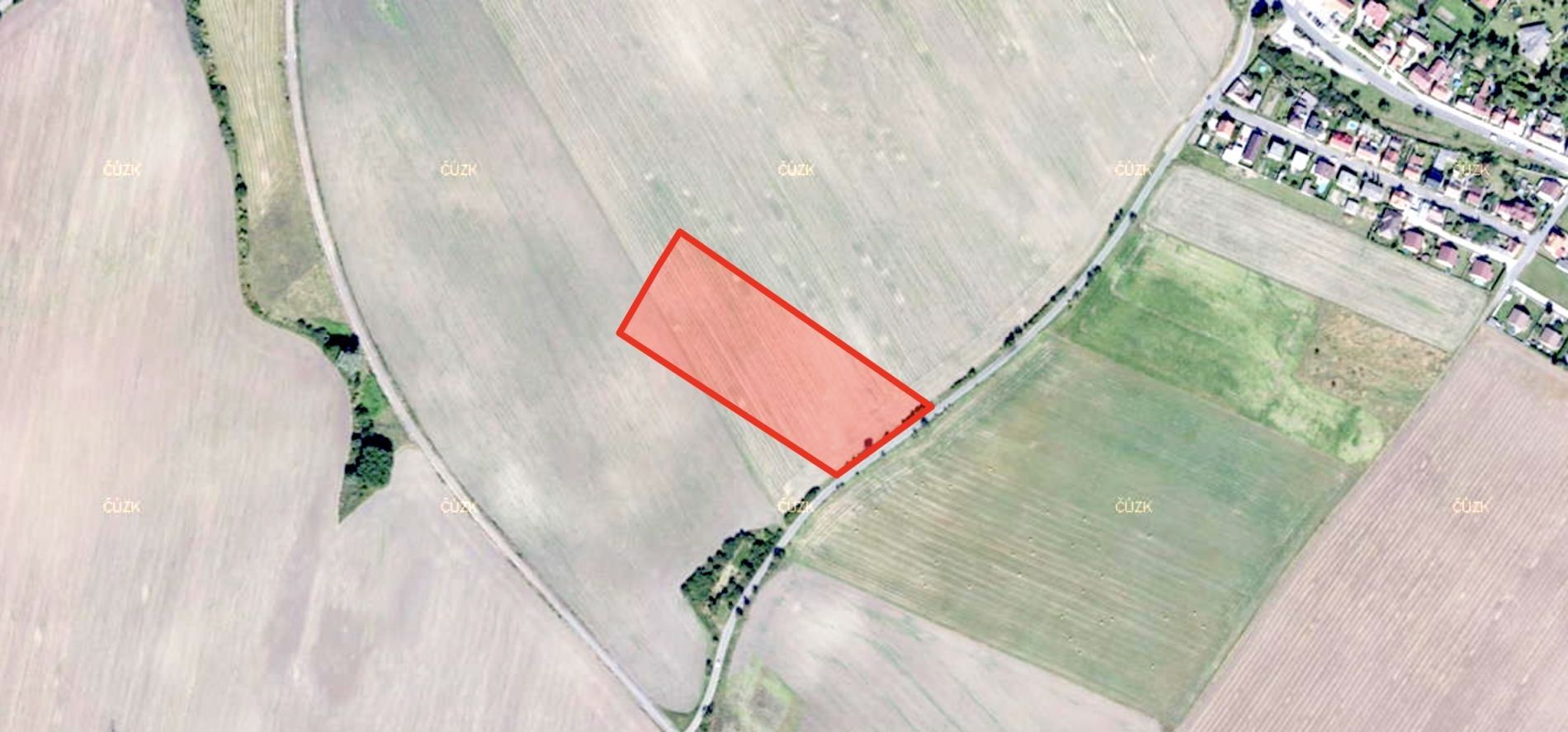 Zemědělské pozemky, Jiřice, Kostelec nad Labem, 6 989 m²