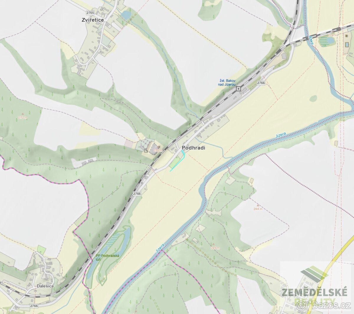 Prodej pozemek pro bydlení - Bakov nad Jizerou, 294 01 - 5