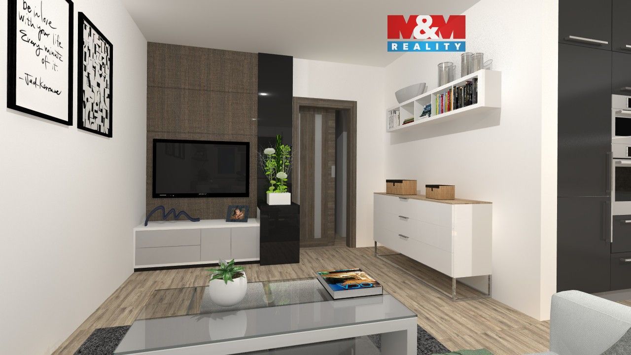 1+1, Krátká, Lovosice, 43 m²