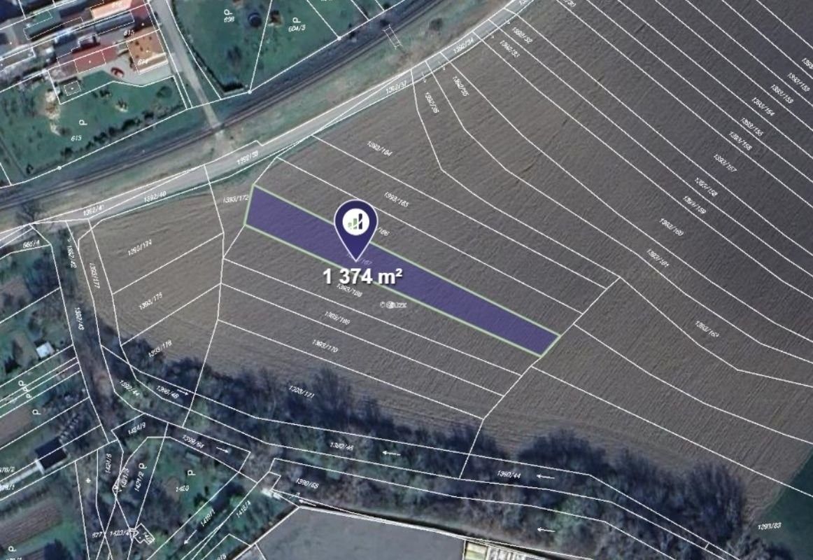 Zemědělské pozemky, Petrov, 916 m²