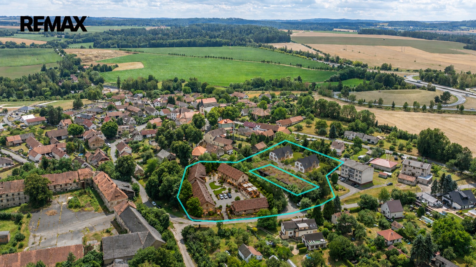 Prodej komerční pozemek - Soutice, 9 047 m² - 5