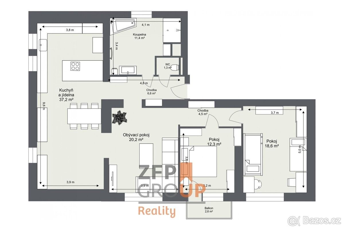 Prodej byt - Hradec Králové, 500 09