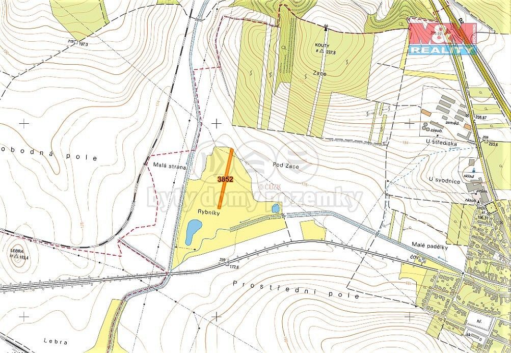 Zemědělské pozemky, Starovičky, okres Břeclav, Jihomoravský kraj - 2