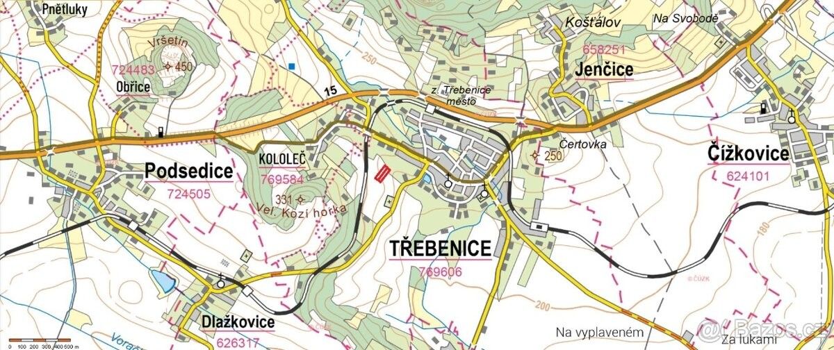 Prodej pozemek pro bydlení - Třebenice, 411 13