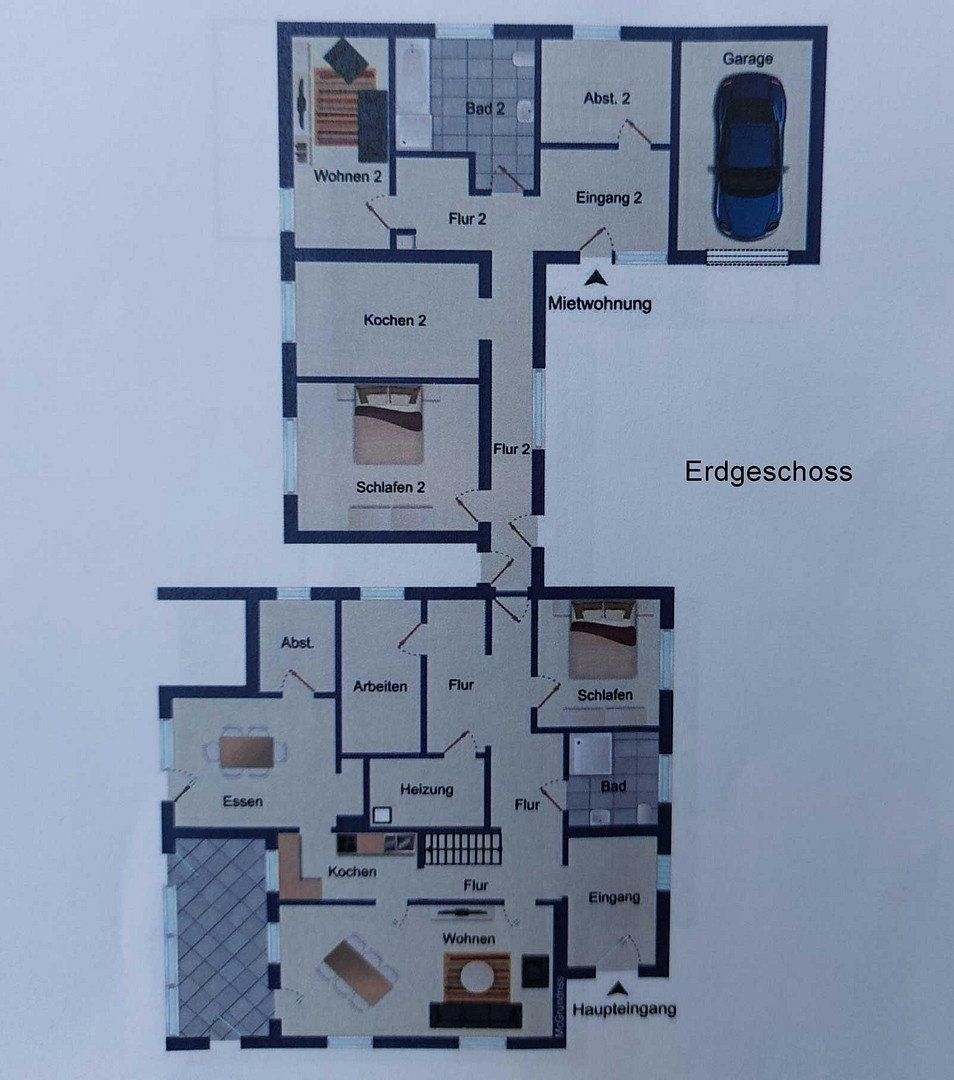 Rodinné domy, , Dolní Sasko, 240 m² - 1