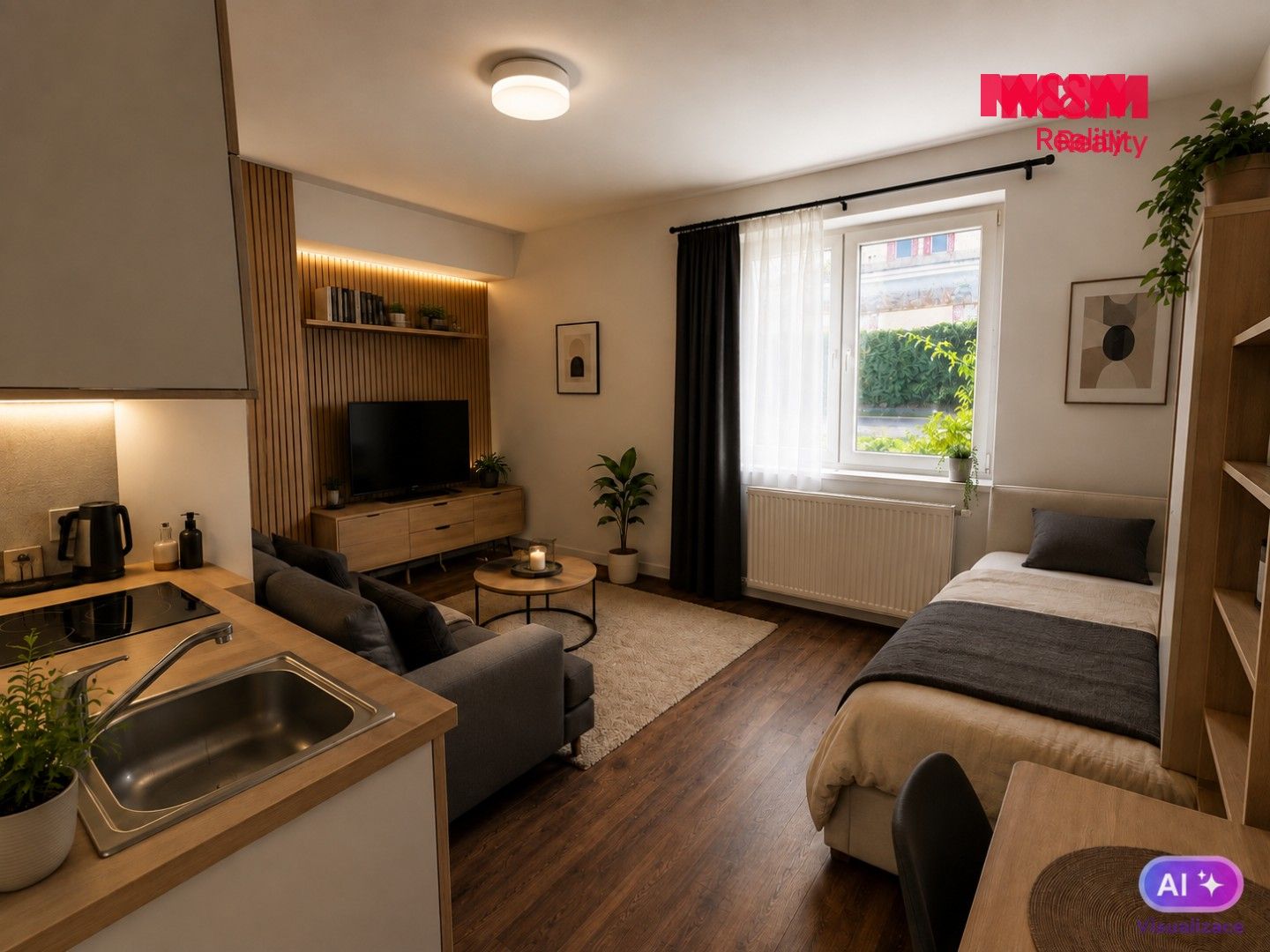 1+kk, Mladoboleslavská, Mělník, 19 m² - 2