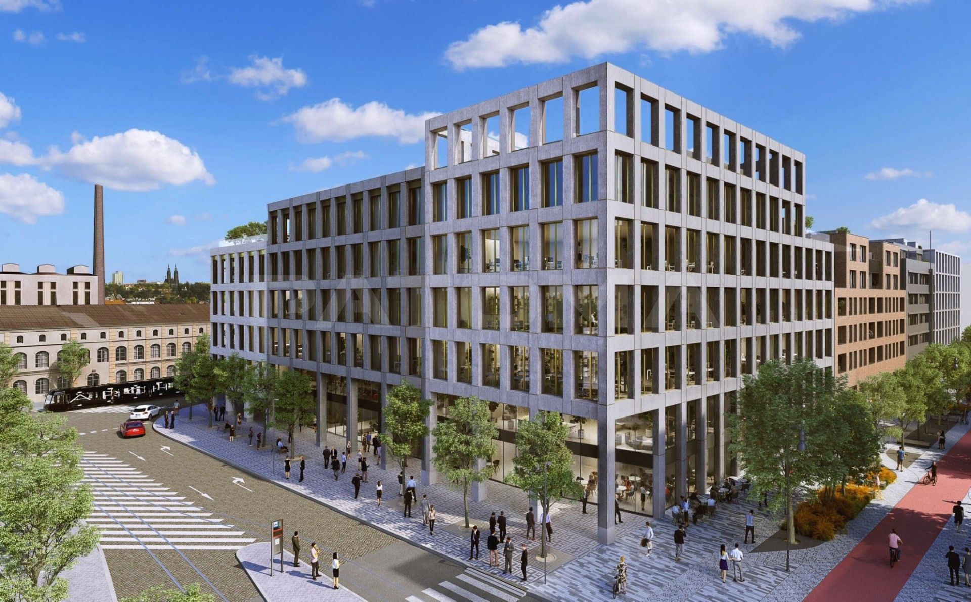 Kanceláře, Za Ženskými domovy, Praha, 932 m²