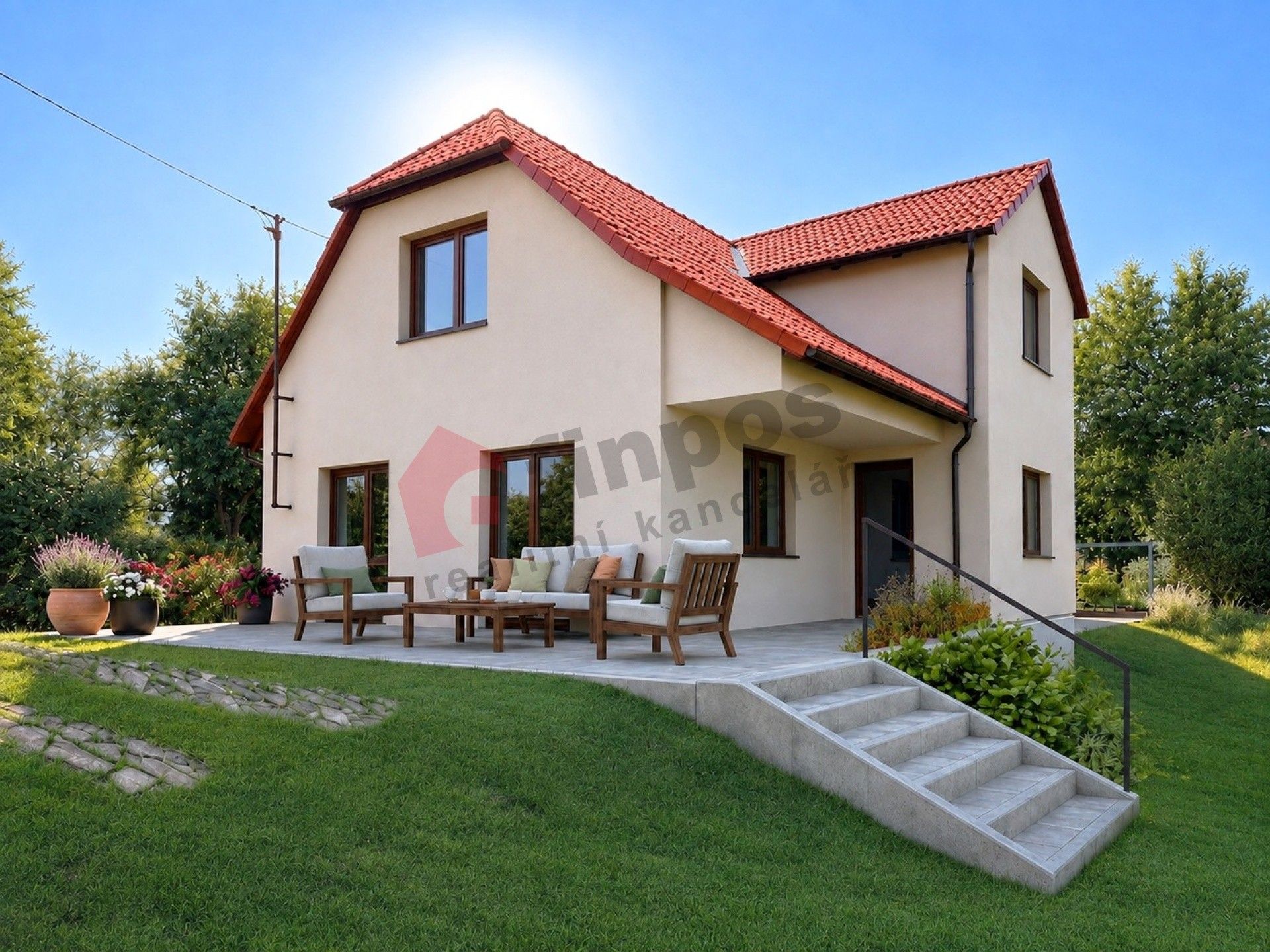 Rodinné domy, Postupice Lísek, 184 m² - 1