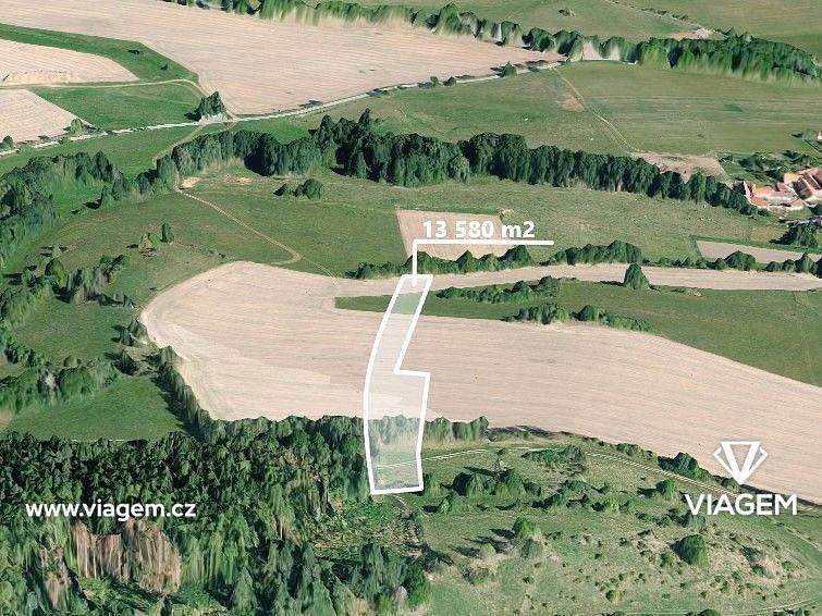 Zemědělský pozemek, 3 017 m²