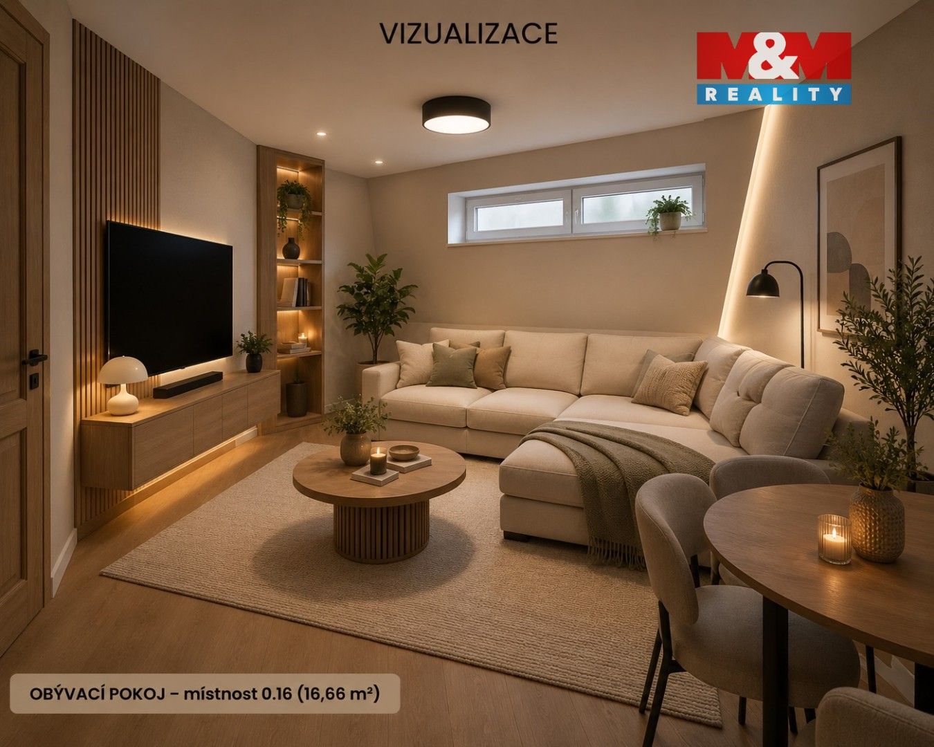 3+kk, Pod třešněmi, Praha, 52 m² - 2