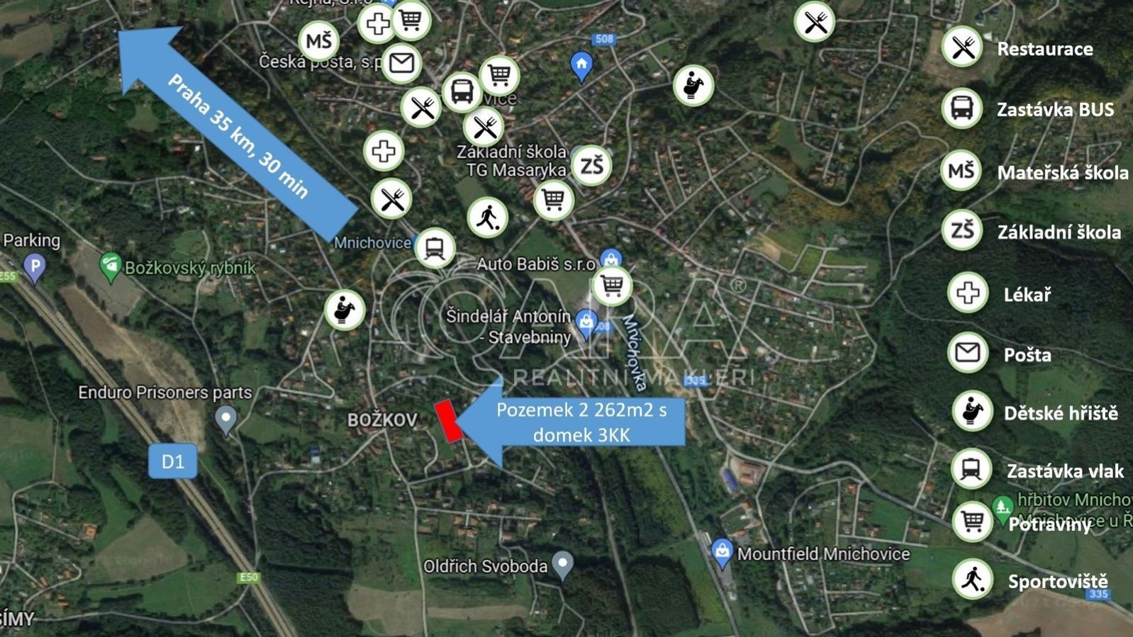 Pozemek pro bydlení · Skuhrovecká, Mnichovice - 4