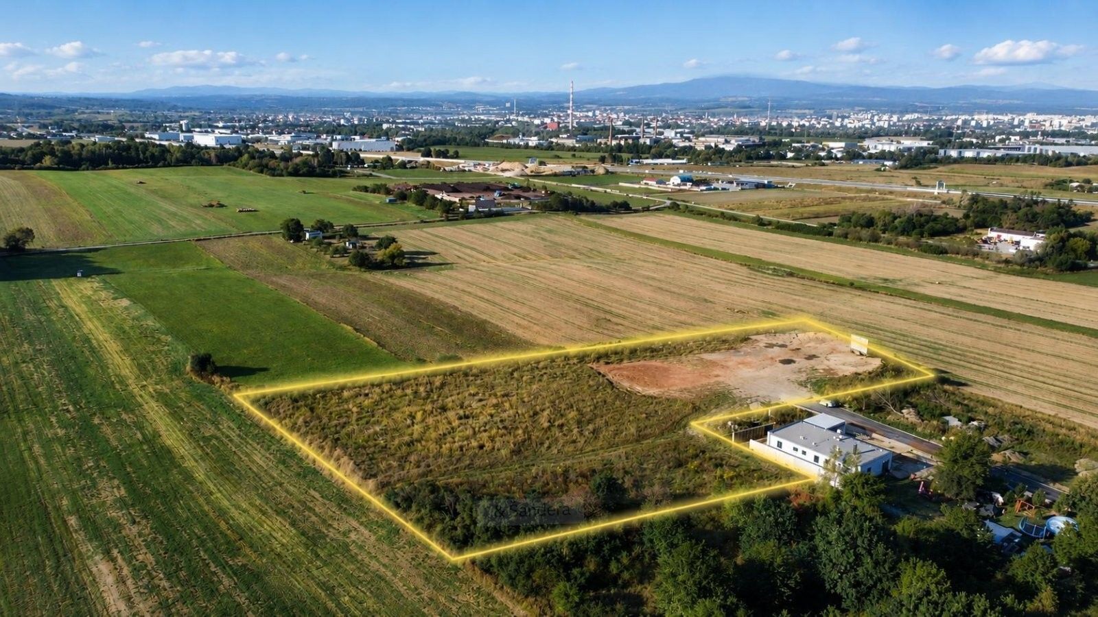 Prodej komerční pozemek - Pod Strání 1, Hůry, 11 525 m² - 2