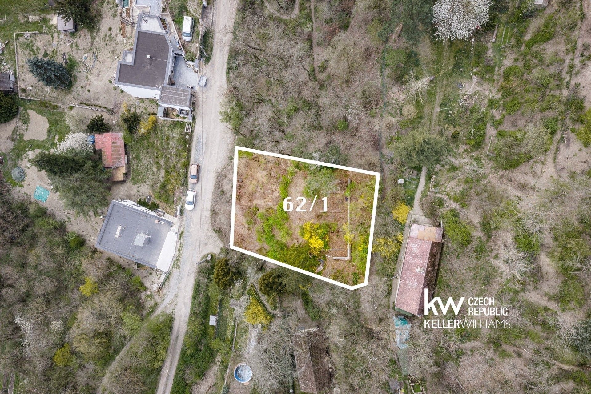 Pozemky pro bydlení, Komenského  , Černošice, 566 m² - 2