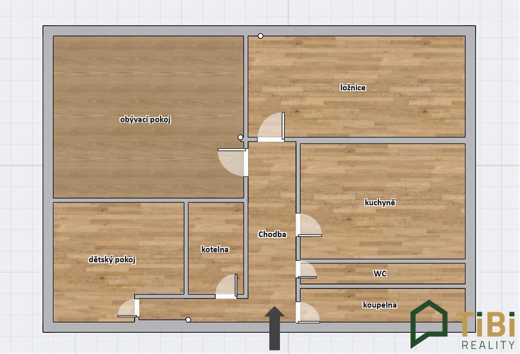 Byt 3+1 · 71 m² · Boskovice - 3