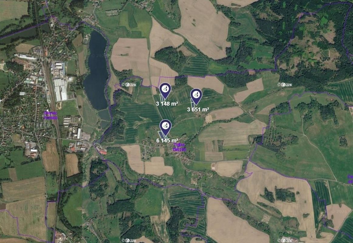 Zemědělský pozemek · 12 944 m² · Tojice - 3