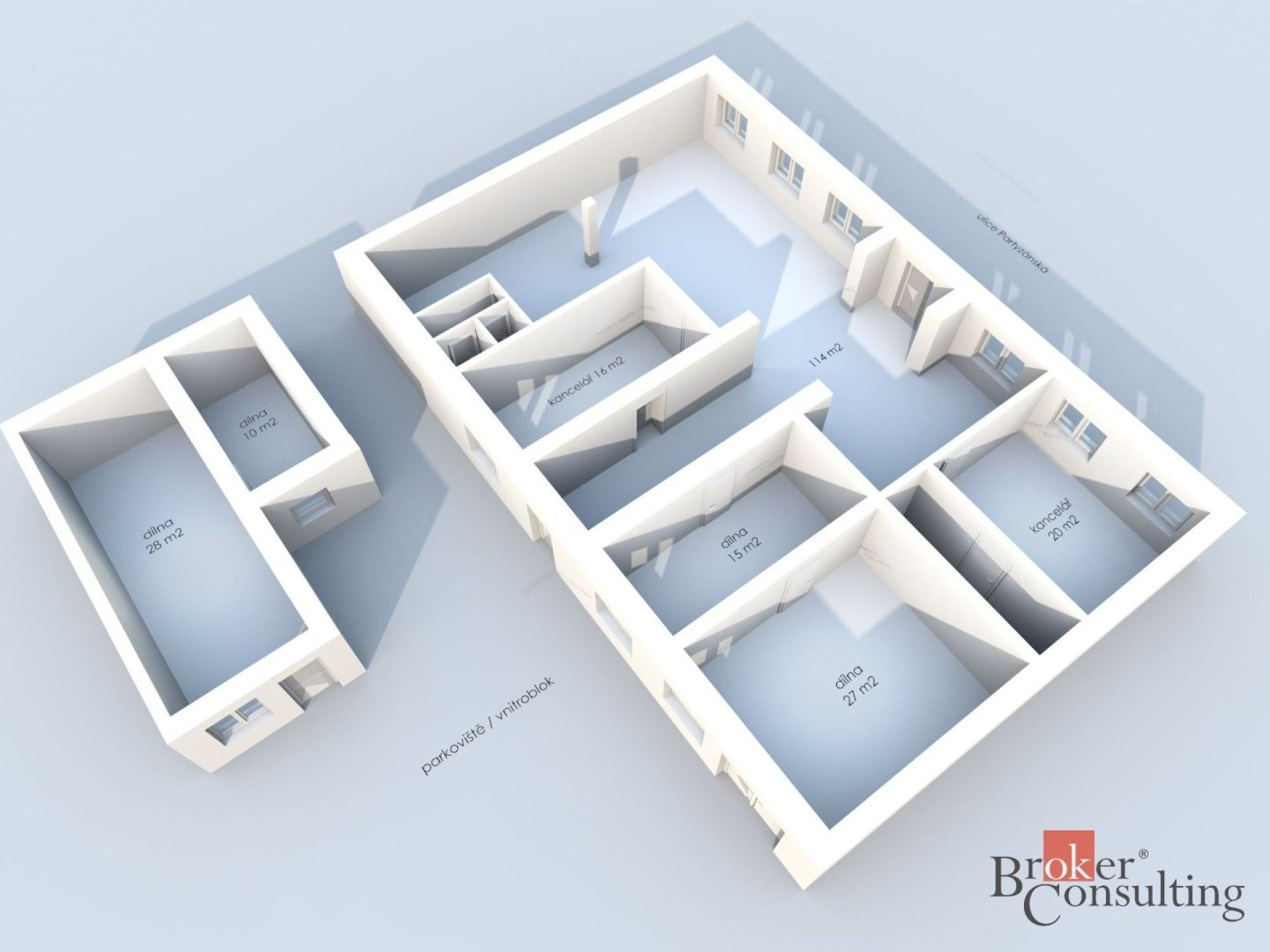 Obchodní prostory · 225 m² · Partyzánská, Bruntál - 4