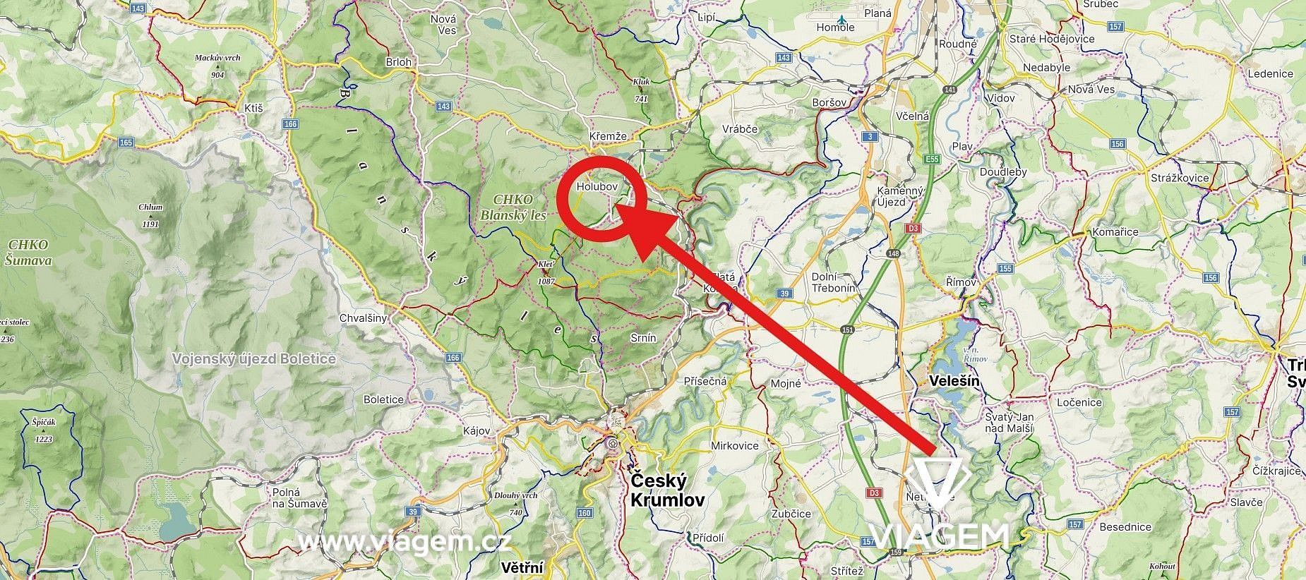 Zemědělský pozemek · Holubov, okres Český Krumlov - 3