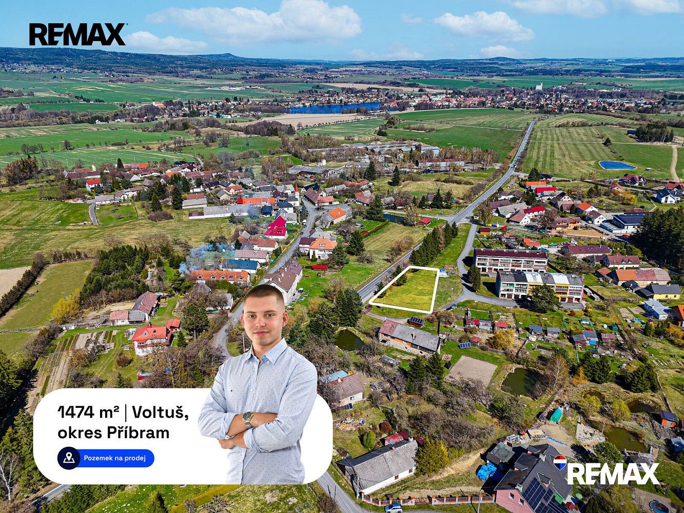 Pozemky pro bydlení, Rožmitál pod Třemšínem, okres Příbram - 1
