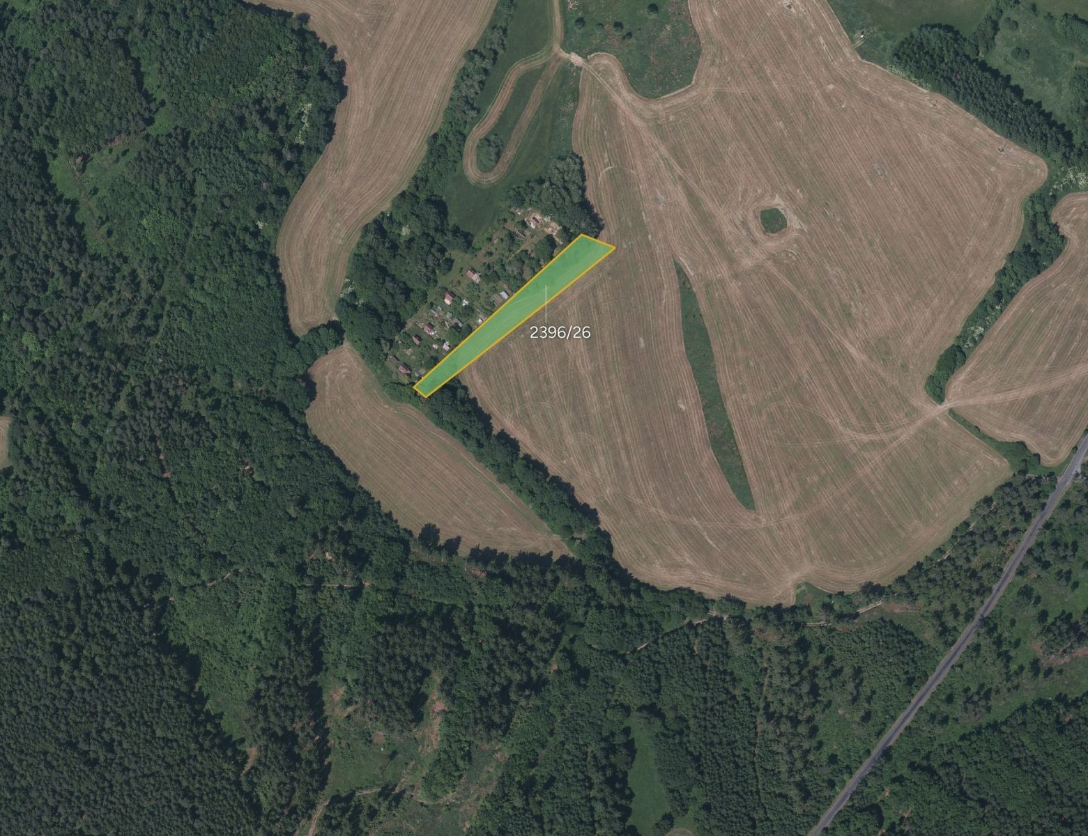 Louka, 1 642 m²