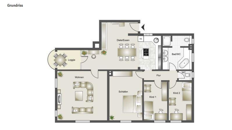 5+1, Stuttgart Bad Cannstatt Baden-Württemberg 70372, 153 m² - 2